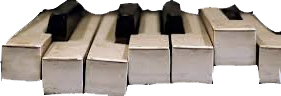 piano keys
